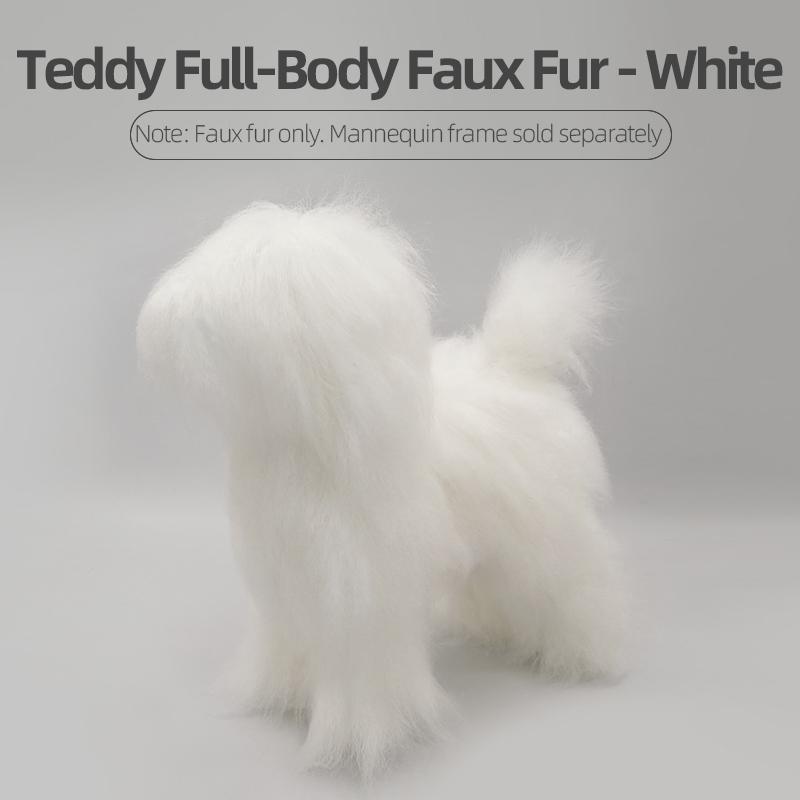 Pet Dog Model Hair Beautician Practice Trimming Standard Poodle/Teddy/Bichon Full Body 1:1 Simulation Skeleton 3