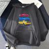 Japan Car Hoodies Mens Streetwear Women Initial D Sweatshirts Winter EU Size High Quality Casual Clothes