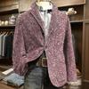 Мужская куртка в стиле business casual из вельвета