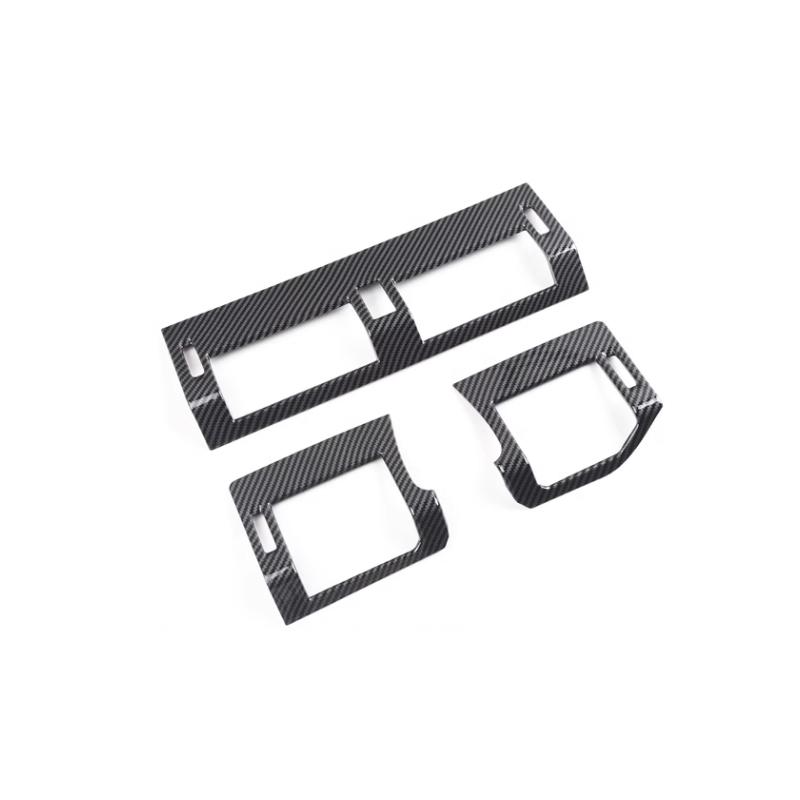 For Land Rover Defender 90 110 130 -2024 ABS Car Center Control Air Outlet Decorative Frame Sticker Car Interior Accessories