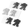 ABS Car Steering Wheel Sticker Emblem Badge for Peugeot 308 307 408 208 508 3008 2008 3008 5008 Interior Accessories