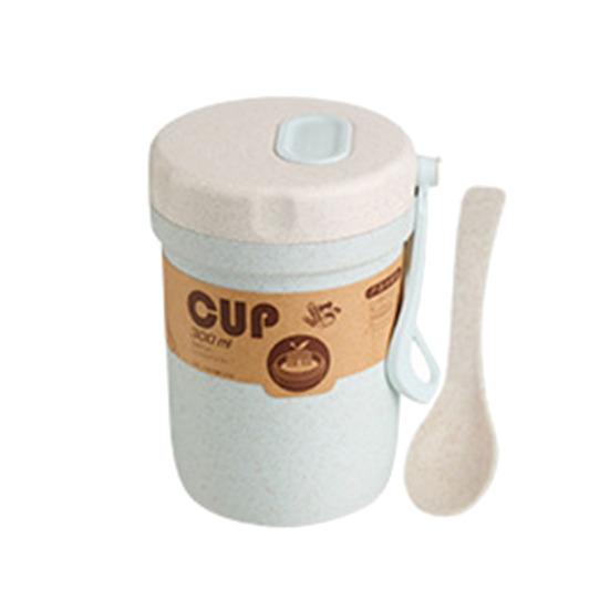 300 мл пластиковая герметичная соломинка для супа, завтрака, каши, обеда, рабочая коробка, контейнер