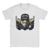 Bigfoot Rock On Sasquatch Heavy Metal Vibes T Shirt Summer Cotton T Shirts Unisex Novelty Tee Shirt Short Sleeve Vintage Top Tees