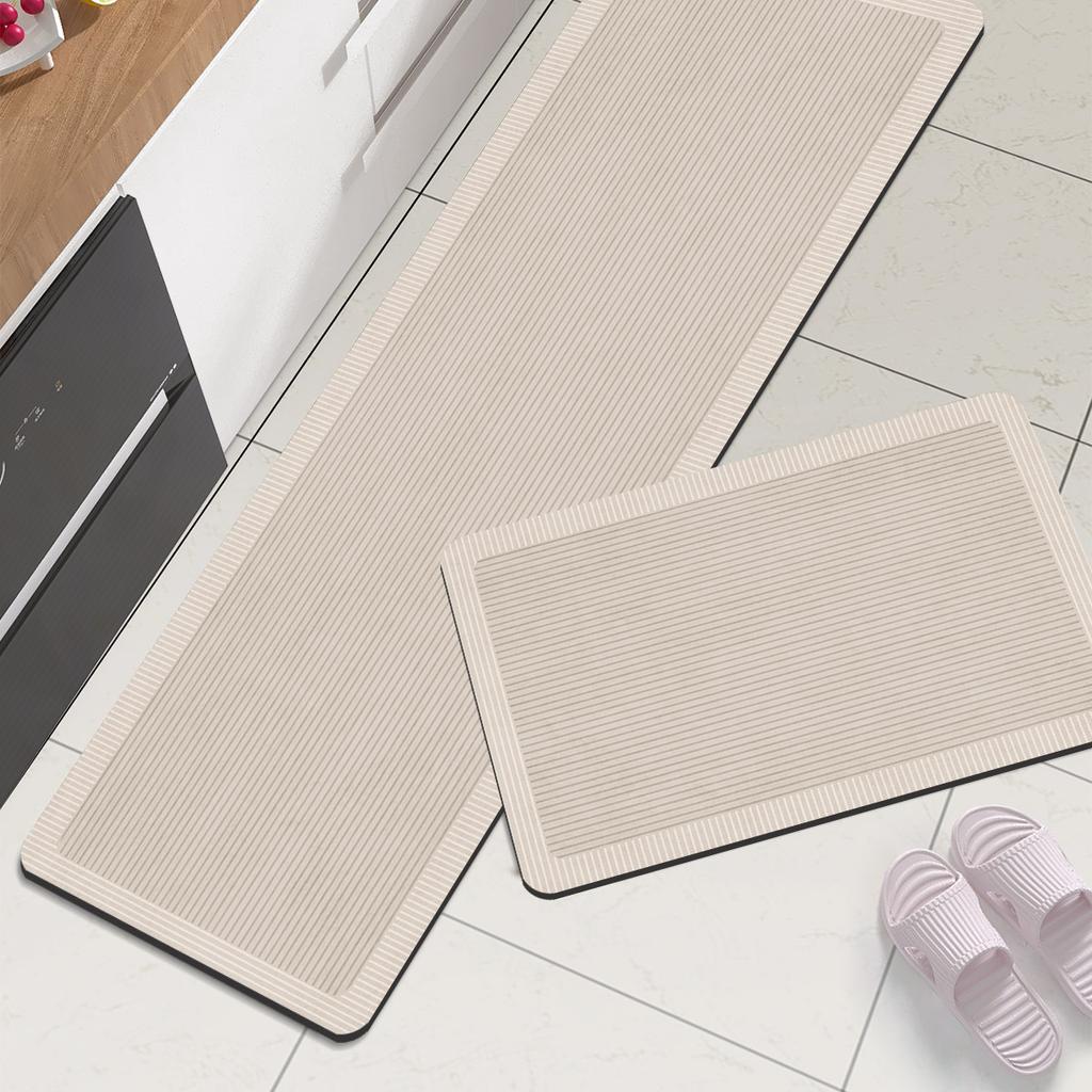 Diatomite Kitchen Floor Mat Waterproof Kitchen Rug Non-slip Long Area Room Carpet For Hallway Washable