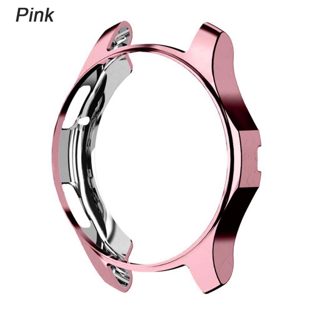 Anti Scratch Shockproof Electroplated Silicone Shell Holder Skin TPU Watch Case Protective Cover