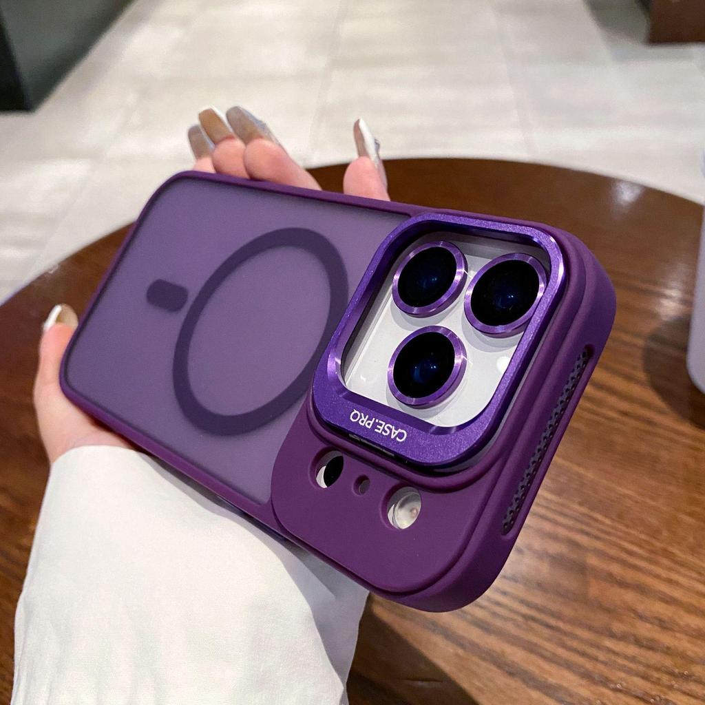 Совместим с iPhone 17 Pro Max, матовое покрытие, приятное на ощупь, магнитный держатель для линз, защитный чехол Apple 16 с защитой от падений.
