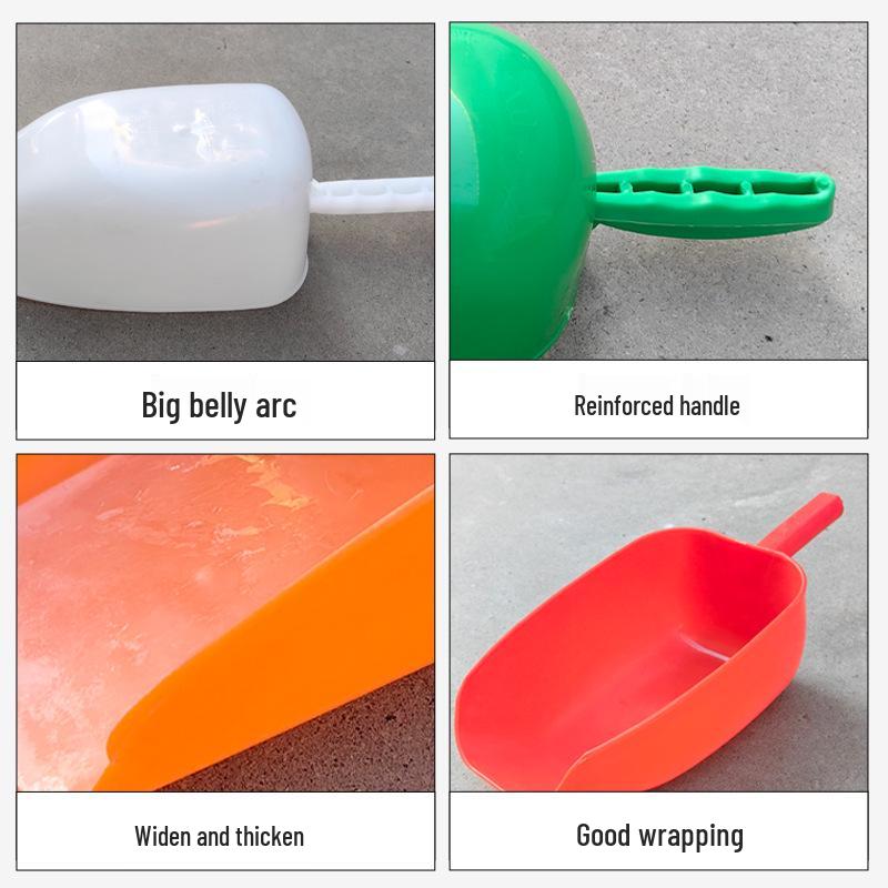 Многофункциональная лопатка для корма для аквакультуры для кур, уток и свиней - Сверхпрочный пластик