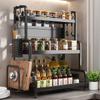 2-Layer Multi-functional Seasoning Storage Rack