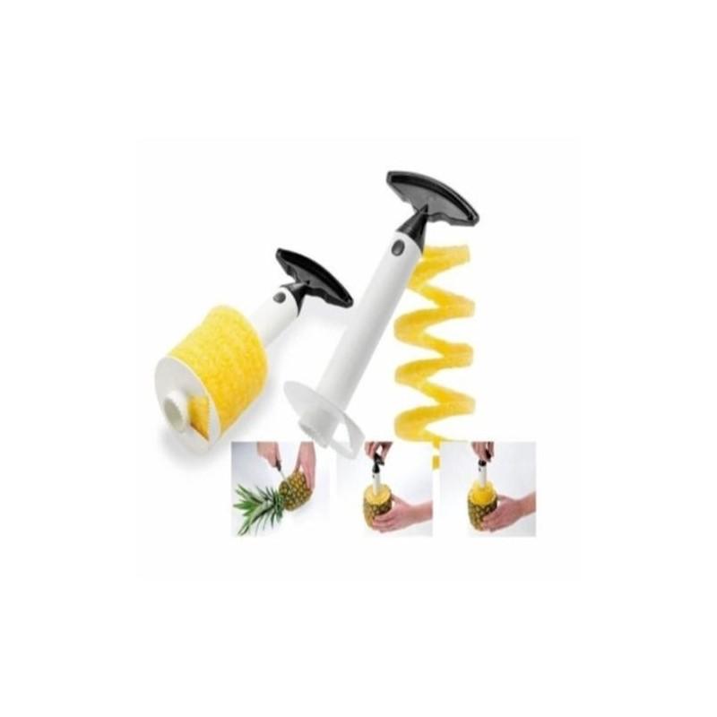 High-quality Pineapple Corer Slicer Peeler Cutter Parer Stainless Kitchen Kit