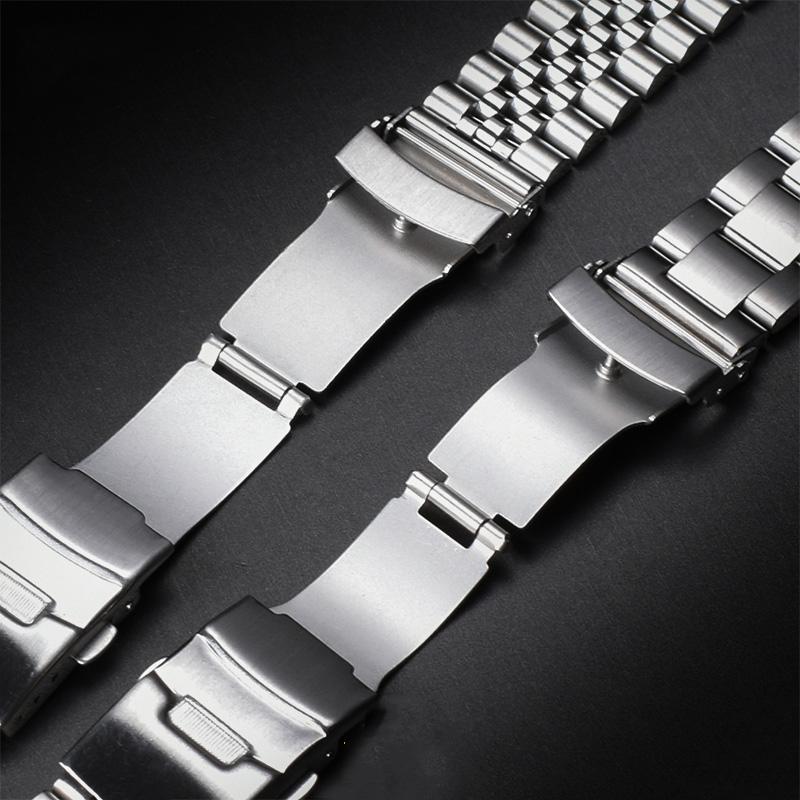 Металлический браслет из нержавеющей стали для часов Casio MDV106-1A, MDV-107, MTP-VD01, MDV-106 - 22 мм, регулируемый, с инструментами для установки