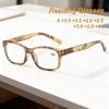 Fashionable And Personalized Printed Frame Women'S Reading Glasses Ultra Light Neutral High-Quality Anti Blue Light Glasses