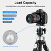 WEYLLAN Шаровая компактная и 5 кг нагрузка 40 мм труба Легкая Высокостабильная Компактная Подходит для различных сцен, таких как и Свободно вращающаяся головка, Вращение на 360°,