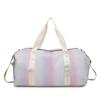 Эта светло-окрашенная ручная дорожная сумка для свежего лета имеет дизайн с разделением сухого и мокрого и фитнес-сумку с ручкой.