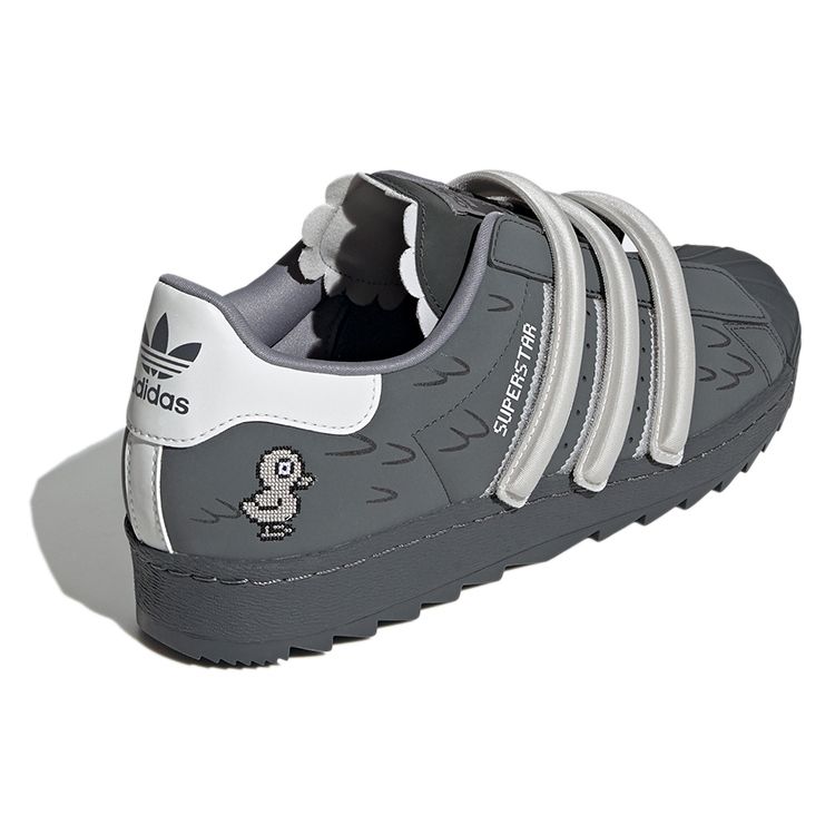 Melting Sadness x adidas Superstar 80s TR Duck Унисекс Кроссовки Серый Grey-Six Grey-One GZ6992