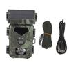 Solar Trail Camera 1080P 30fps 20MP Game Camera 60 Degree Detection Angle Night Vision IP65 Waterproof 0.45s Trigger