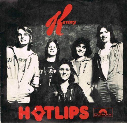 7-дюймовая пластинка KENNY - Hot Lips 2058705 POLYDOR 1976 UK Рок Б/у