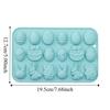 Cartoon Rabbit Shape Easter Silicone Mold Multifunctional Non-stick Baking Mould DIY Soft DIY Candy Mold Candy Making