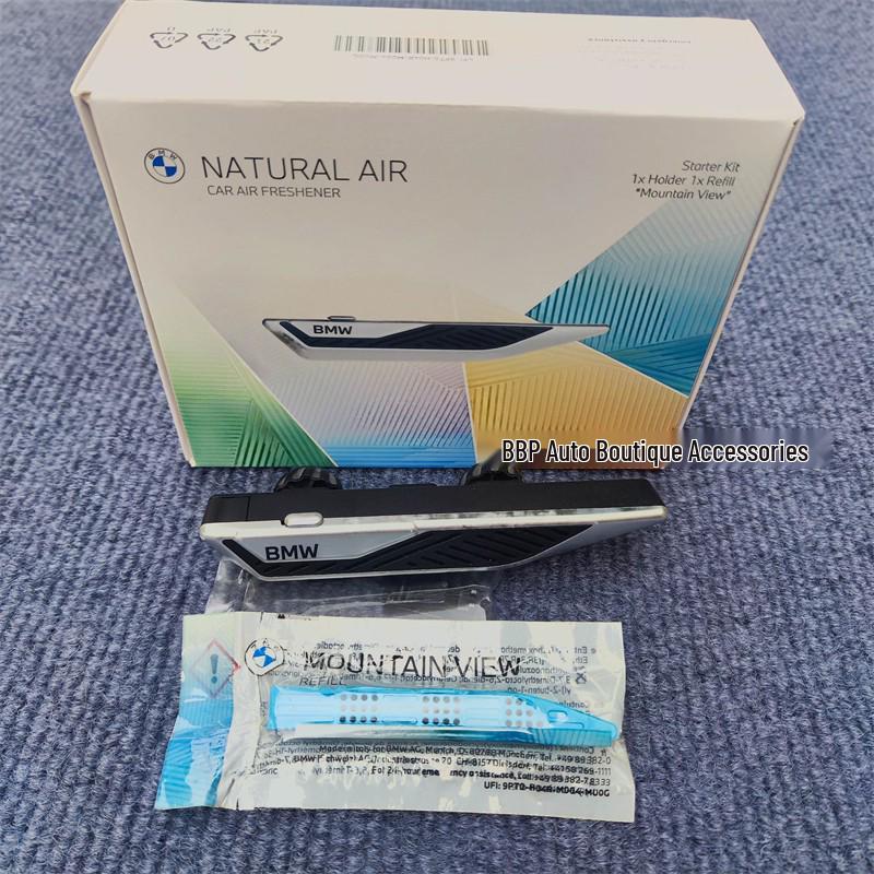 Совместимый с BMW Держатель для автомобильного парфюма и Сменный аромастик