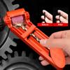 1Set Portable 2.0-12.5mm Drill Bit Sharpener Twist Drill Bit Sharpening Machine Corundum Grinding Wheel Tools