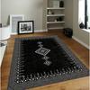 Washable Printed Carpet RVGHOME0104-SD1108
