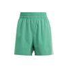 (WMNS) Шорты Essentials с 3 полосками 'Зеленый' Женские HS2363