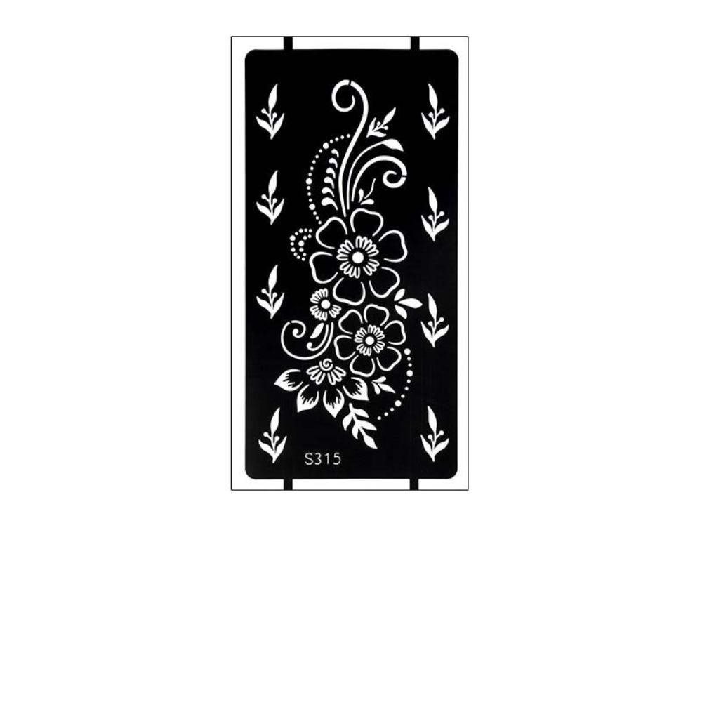 Lace Fake Tattoo Temporary Tattoo Template Legs Arm Henna Tattoo Decals Women/Lady