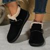Новые зимние женские сапоги, плюшевые модные ретро удобные туфли для женщин, плоская подошва, платформа, хлопковые женские сапоги Zapatos De Mujer