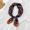 Fashion Decoration Scarf Hairband Tie Hair 70 Small Square Scarf Silk Scarf Women'S Spring And Autumn Versatile Small Scarf Professional Scarf