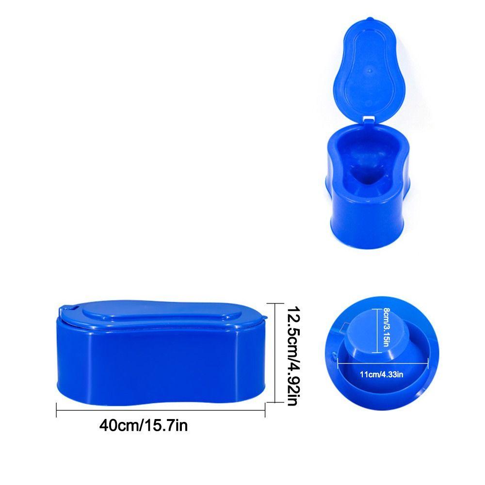 Высококачественный утолщенный горшок Сверхпрочный пластиковый переносной горшок Ведра Кемпинговые туалеты Простые писсуары для трубы 80-110 мм