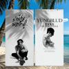 Певец YUNGBLUD Полотенце Отбеливатель Душ Ванна Путешествие Легкое Дружелюбное к Коже для Бассейна Кемпинга Круиза Лето