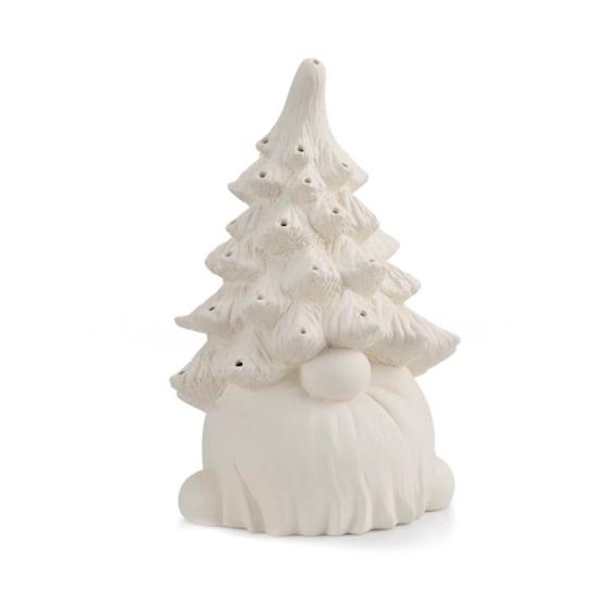 Gnome Christmas Tree Light Resin Lighted Faceless Old Man Figurines Portable Tabletop Ornament Festive Gift for Family Friends