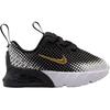 Nike Air Max Phoenix TD Black Metallic Gold Baby Sneakers White HF7051-007