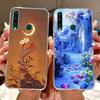 For Huawei Y6p Case Popular Painted Cover Soft Silicone Phone Case For Huawei Y 6p Y6p Y 7p Y7p Back Cover Bumper
