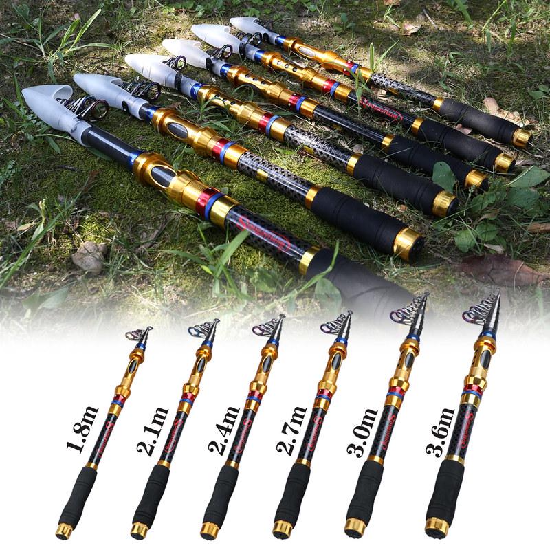 Удочка из сверхтвердого углеродного волокна 99%, телескопическая удочка, морская удочка, рыболовный инструмент, спиннинговые удочки