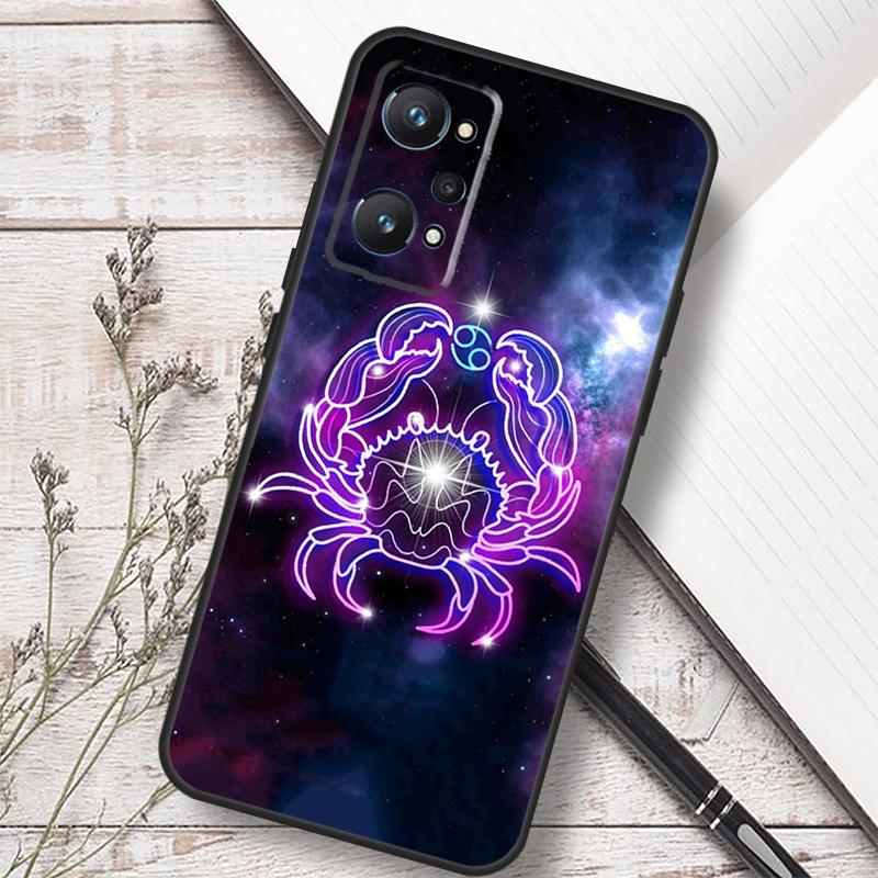 Знаки Зодиака Для Realme 14 10 11 12 13 Pro Plus GT 6 6T 5 GT7 Pro C67 C61 C55 C53 C51 C21Y C25S C75 Чехол