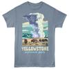 Yellowstone Geyser Grazing Men's T-Shirt