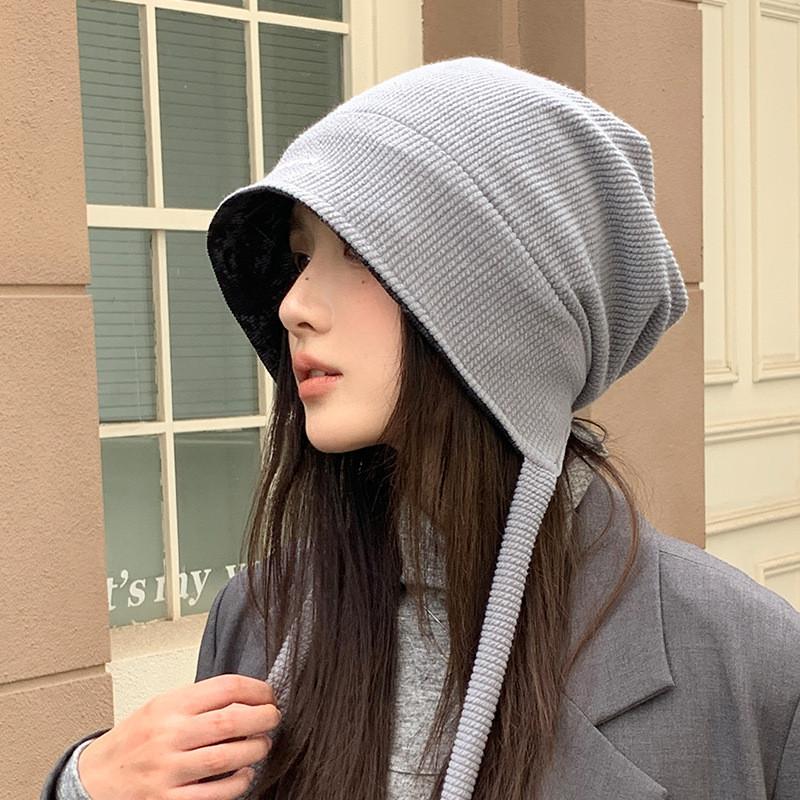 Knit Hat For Women With Warmth And Windproof Features For Autumn And Winter Casual Wear