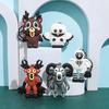 Милый брелок-игрушка 99 Ночей в Лесу, сувенир, коричневый лось, олень, белая сова, брелок для ключей, брелок для ключей автомобиля, подарки для детей и фанатов, оптовая продажа