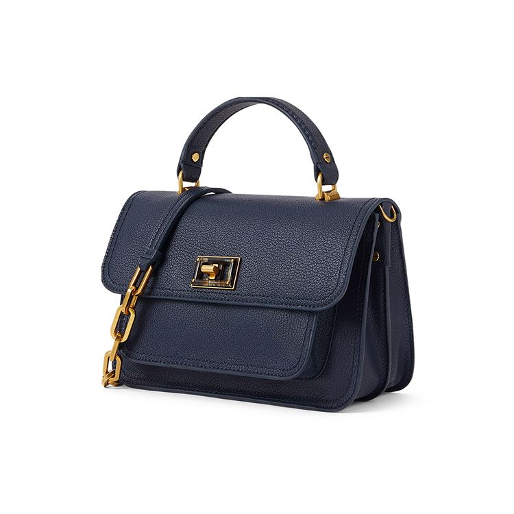 Charles & Keith Minimalist Flap Chain PU Handheld Shoulder Bag Women bags Black Burgundy Cognac CK2-50270345