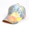 Бейсболки унисекс с градиентным принтом Tie-Dye, регулируемые, легкие, из полиэстера, спортивные, солнцезащитные шляпы с полосатым узором, модная уличная одежда на все случаи жизни