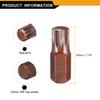 T20 T25 T27 T30 T35 T40 T45 T50 T55 M5 M6 M8 M10 M12 Torx Бита для отвертки Шестигранный хвостовик 30 мм Сталь S2 Защитная Бита с головкой, защищенной от вскрытия
