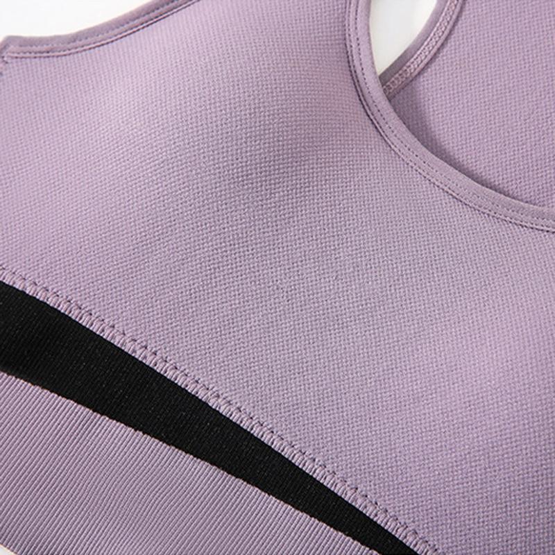 Ladies Fitness Sports Bra Shockproof Push Up Yoga Vest Daily Casual Underwear High Elasticity Tank Top Lingerie