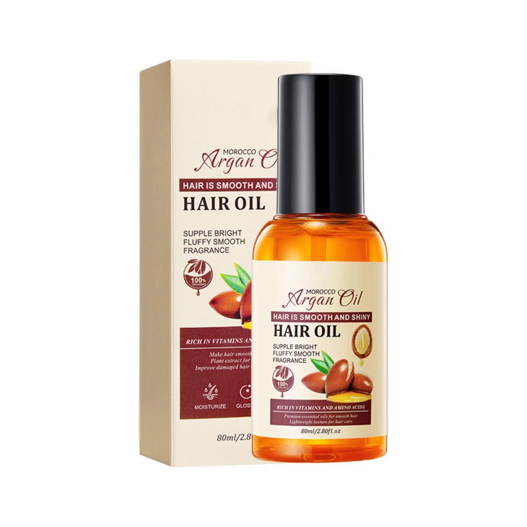Argan Oil Hair For Straight Hair Colored, Permed, Curly Straightened 80ml