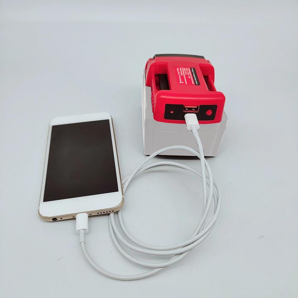 1 шт. USB-адаптер для зарядного устройства 1 х аксессуары для части Milwaukee