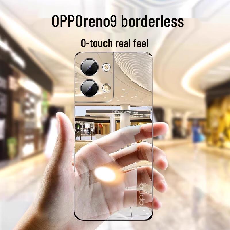 Сверхтонкий прозрачный безрамочный чехол для телефона Zhiweishi для OPPO