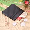 Men Ladies Genuine Leather Coin Pouch Snap Top Purse Strong Metal Spring Closure Small Change Bag