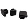 Internal cap for profile post roof 18x18 10 PCS BLACK