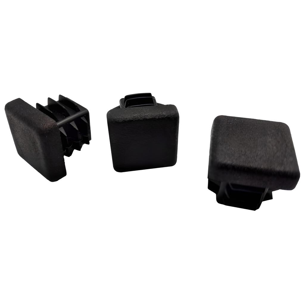 Internal cap for profile post roof 18x18 50 PCS BLACK