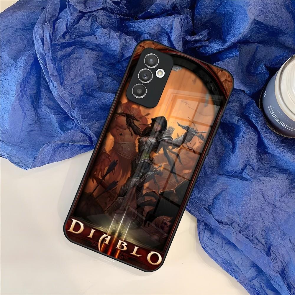 Горячая игра Diablo Чехол для телефона для Samsung Galaxy S24 S23 S22 S21 S20 A24 A34 A54 A53 Note20 M54 Fe Ultra Plus Стекло