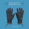 Men's Ski Gloves: Thick Fleece, Touchscreen, Waterproof, Windproof, Cold-Proof, Warm; Ideal for Winter and Electric Bike Riding.